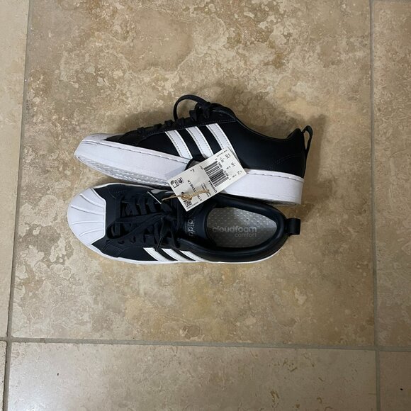 Adidas Streetcheck Women’s Sneakers – Black/White – Size 7.5M - Picture 4 of 5